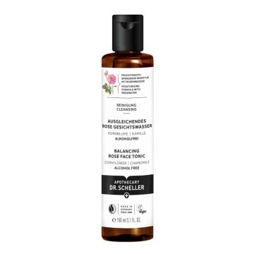 Lotiune tonica echilibranta cu trandafir, 150ml, Dr. Scheller
