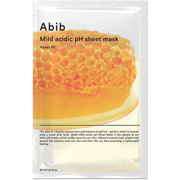 Masca de fata tip servetel hidratanta cu pH usor acid Honey Fit, 30ml, Abib