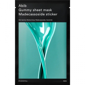 Masca de fata tip servetel hidratanta Madecassoside Sticker, 27ml, Abib