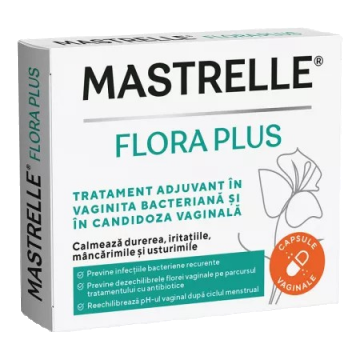 Mastrelle Flora Plus, 10 capsule vaginale, Fiterman