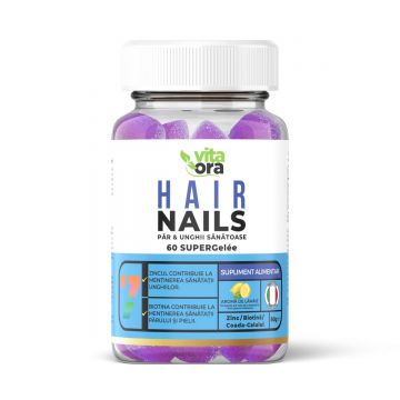 Multivitamine pentru par si unghii, 60 jeleuri, Vita Ora