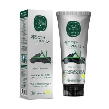 Pasta de dinti cu carbune activ din bambus natural, 90ml, Eyup Sabri Tuncer