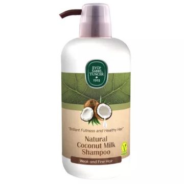 Sampon cu lapte natural de nuca de cocos, 600ml, Eyup Sabri Tuncer