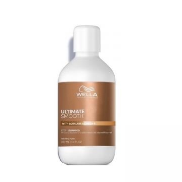 Sampon hidratant pentru par uscat si lipsit de stralucire cu Squalane & Omega 9 Ultimate Smooth, Wella Professionals (Gramaj: 100 ml)