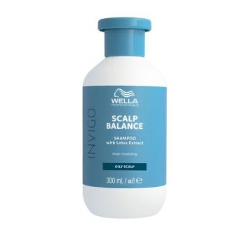 Sampon pentru curatare profunda pentru scalp si par Invigo Scalp Balance, Wella Professionals (Gramaj: 300 ml)