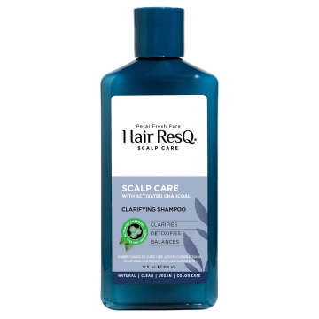 Sampon pentru detoxifierea scalpului cu carbune activ Petal Fresh Pure, 355ml, Hair ResQ