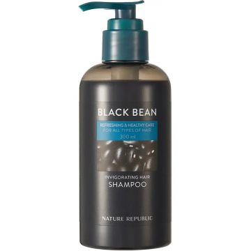 Sampon pentru fortificare si hidratare Black Bean, 300ml, Nature Republic