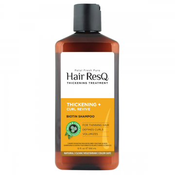 Sampon tratament pentru indesirea parului cret cu Biotina Petal Fresh Pure, 355ml, Hair ResQ