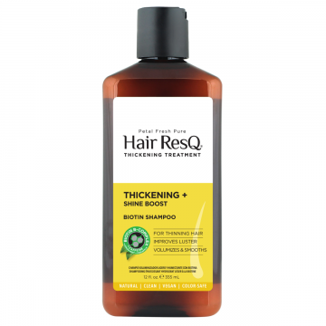 Sampon tratament pentru indesirea si stralucirea parului cu Biotina Petal Fresh Pure, 355ml, Hair ResQ