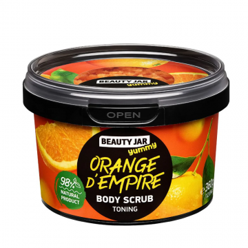 Scrub tonifiant pentru corp Orange d'Empire, 360g, Beauty Jar Scrub tonifiant pentru corp Orange d'Empire, 360g, Beauty Jar