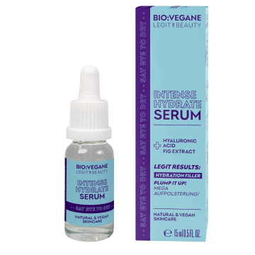 Ser pentru hidratare intensa Say Bye to Dry, 15ml, Bio:Vegane