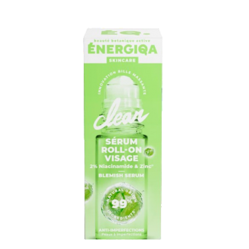 Ser roll-on pentru fata cu niacinamide si zinc, 30ml, Energie Fruit