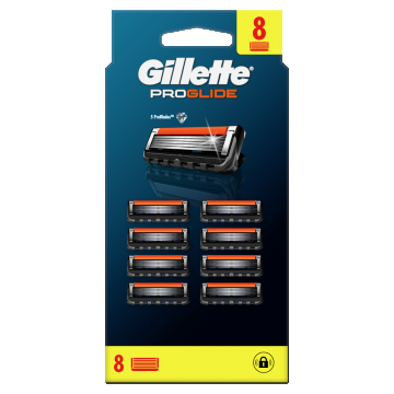 Set rezerve aparat de ras Proglide, 8 bucati, Gillette
