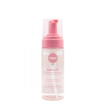 Spuma de curatare demachianta cu extract de floare de lotus si ectoina Gentle AF, 150ml, Indeed Labs