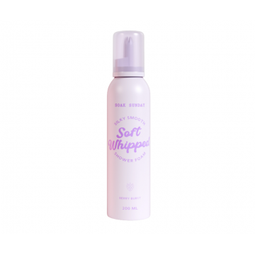 Spuma de dus cu aroma de fructe de padure Soft Whipped, 200ml, Soak Sunday