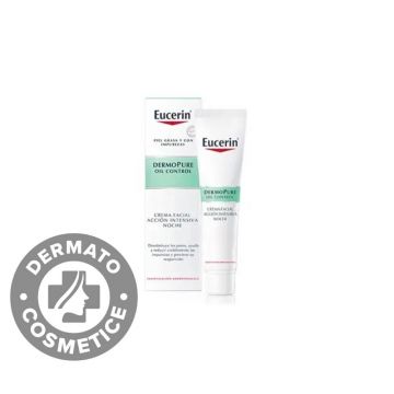 Tratament exfoliant pentru noapte DermoPure, 40ml, Eucerin