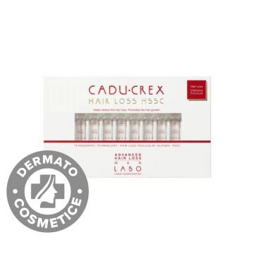 Tratament impotriva caderii avansate a parului pentru barbati Cadu Crex, 40 fiole, Labo