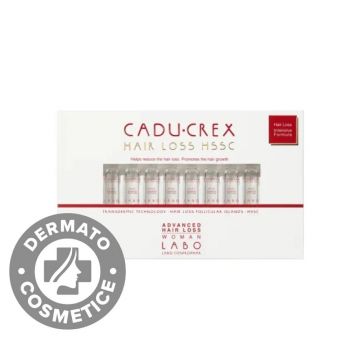 Tratament impotriva caderii initiale a parului pentru femei Cadu Crex, 20 fiole, Labo