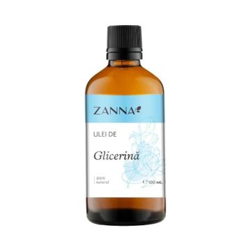 Ulei de glicerina naturala, 100ml, Zanna
