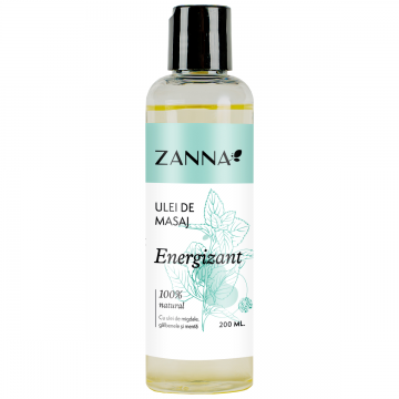 Ulei de masaj Energizant, 200ml, Zanna