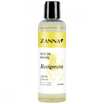 Ulei de masaj Revigorant, 200ml, Zanna