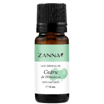 Ulei esential de Cedru de Himalaya, 10ml, Zanna