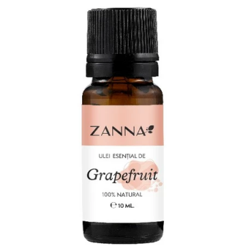 Ulei esential de Grapefruit, 10ml, Zanna