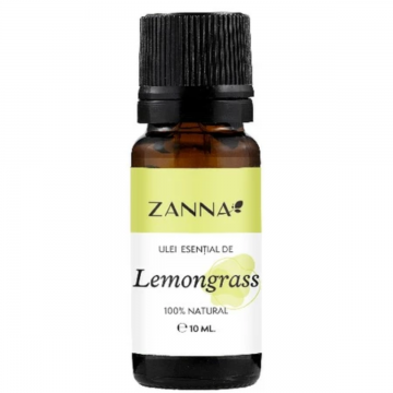 Ulei esential de Lemongrass, 10ml, Zanna