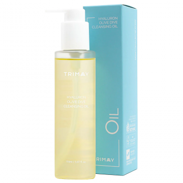 Ulei hidrofil pentru curatarea fetei Hyaluron Olive Dive, 150ml, Trimay