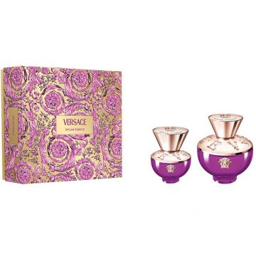Versace Dylan Purple, Femei, Apa de Parfum, 100 ml + 30 ml