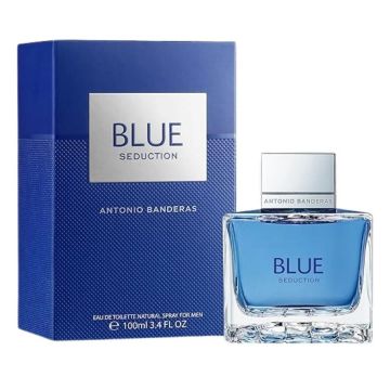 Antonio Banderas Blue Seduction, Apa de Toaleta, Barbati (Gramaj: 100 ml) Antonio Banderas Blue Seduction, Apa de Toaleta, Barbati (Gramaj: 100 ml)