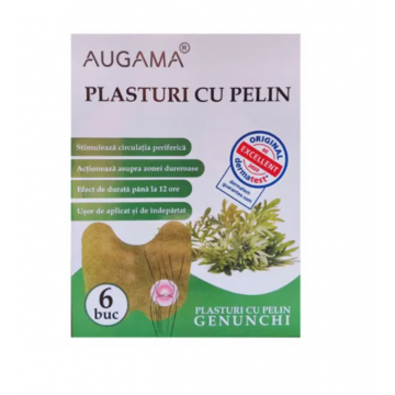 Augama Plasturi cu pelin pentru genunchi 6  bucati