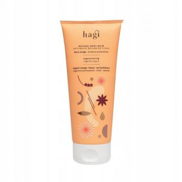 Balsam de corp cu efect de regenerare Spicy Orange, 200ml, Hagi