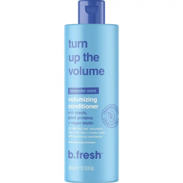 Balsam de par pentru volum cu biotina vegana Turn Up the Volume, 355ml, B.fresh