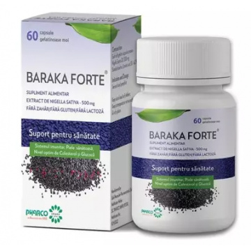 Baraka Forte 500 mg 60 capsule