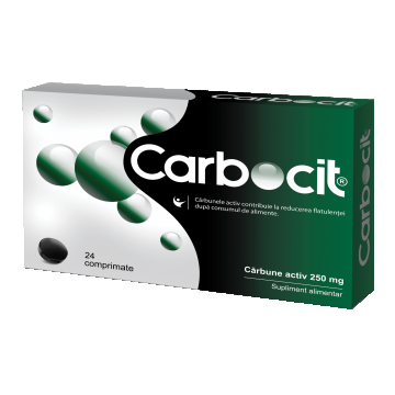 Carbocit, 24 comprimate, Biofarm Carbocit, 24 comprimate, Biofarm