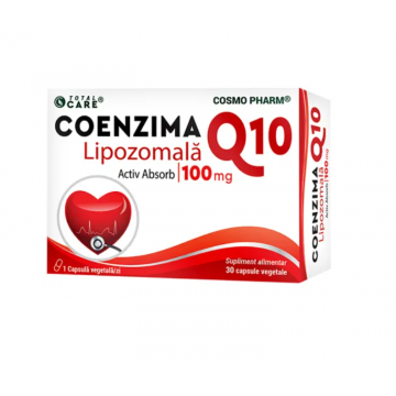 Coenzima Q10 lipozomala 100 mg 30 capsule