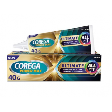 Corega Power Max Ultimate All in 1 Crema adeziva pentru proteza 40 g