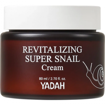 Crema pentru fata cu extract de melc Revitalizing Super Snail, 80ml, Yadah