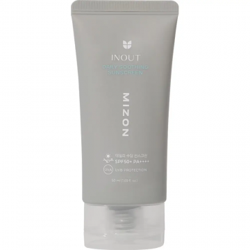 Crema pentru fata cu SPF50+ PA++++ Inout Daily Soothing, 50ml, Mizon