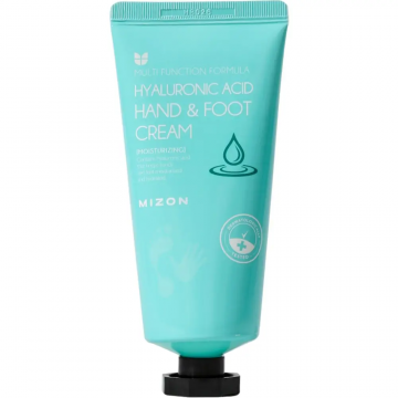 Crema pentru maini si picioare cu acid hialuronic, 100ml, Mizon