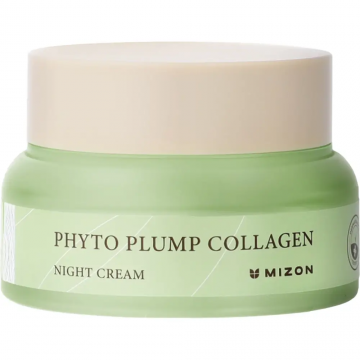Crema reparatoare pentru fata de noapte cu colagen Phyto Plump Collagen, 50ml, Mizon