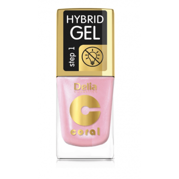 Delia Coral Hybrid Gel Color step 1 Lac unghii 100 11 ml Delia Coral Hybrid Gel Color step 1 Lac unghii 100 11 ml