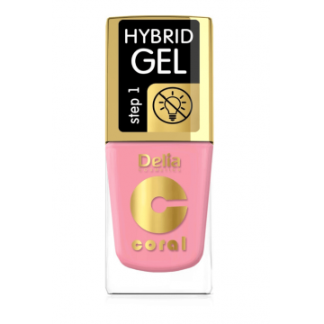 Delia Coral Hybrid Gel Color step 1 Lac unghii 101 11 ml Delia Coral Hybrid Gel Color step 1 Lac unghii 101 11 ml