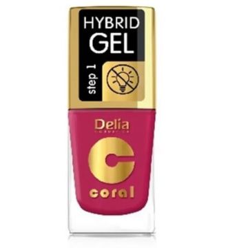Delia Coral Hybrid Gel Color step 1 Lac unghii 103 Delia Coral Hybrid Gel Color step 1 Lac unghii 103
