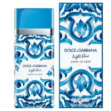 Dolce&Gabbana Light Blue Capri in Love, Apa de Parfum, Femei (Gramaj: 100 ml)