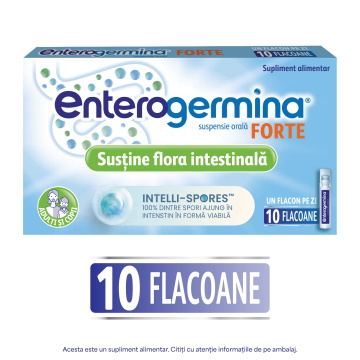 Enterogermina Forte suspensie orala 10 flacoane