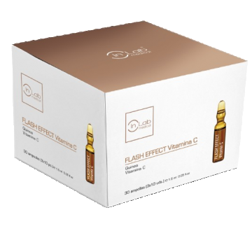 Fiole cu vitamina C Flash Effect, 30 x 1.5ml, InLab Medical
