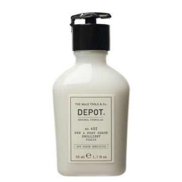 Fluid emolient inainte si dupa barbierit 402, 50ml, Depot