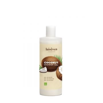 Gel de dus cu aroma exotica de cocos, 750ml, Laiseven Gel de dus cu aroma exotica de cocos, 750ml, Laiseven